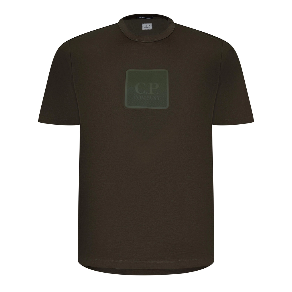 CP Company Logo T Shirt - Ivy Green 683